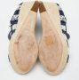Louis Vuitton Vintage Pre-owned Fabric sandals Blue Dames - Thumbnail 6