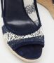 Louis Vuitton Vintage Pre-owned Fabric sandals Blue Dames - Thumbnail 8