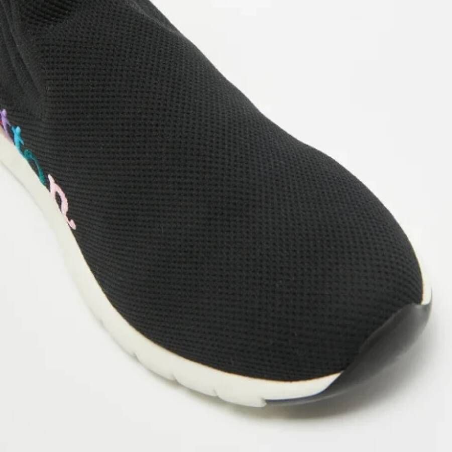 Louis Vuitton Vintage Pre-owned Fabric sneakers Black Dames