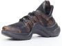 Louis Vuitton Vintage Pre-owned Fabric sneakers Black Dames - Thumbnail 4