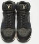 Louis Vuitton Vintage Pre-owned Fabric sneakers Black Heren - Thumbnail 3