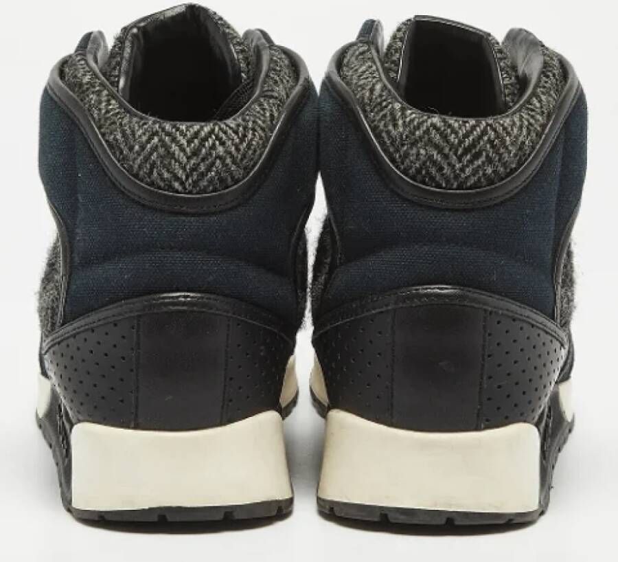 Louis Vuitton Vintage Pre-owned Fabric sneakers Black Heren