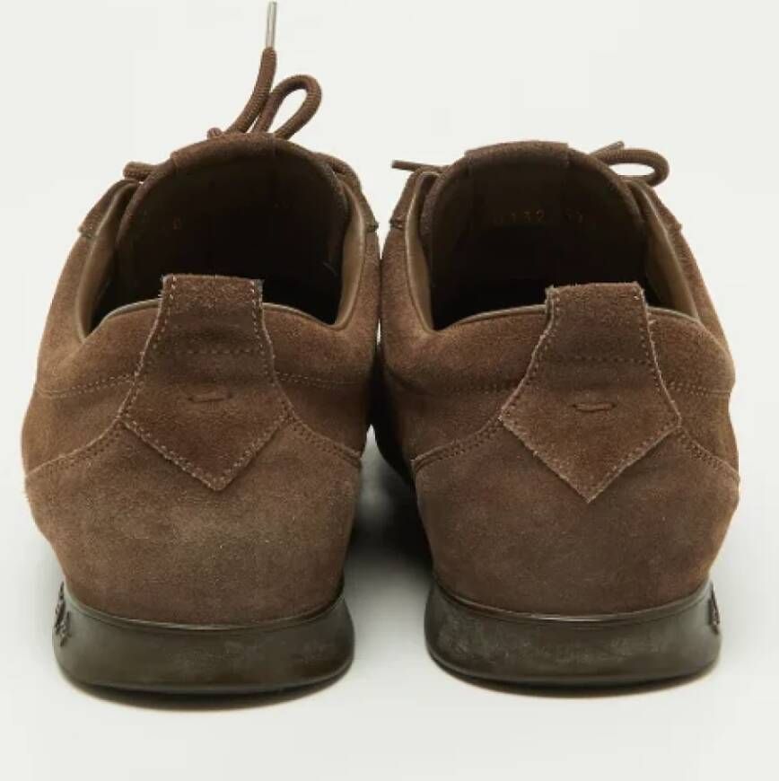 Louis Vuitton Vintage Pre-owned Fabric sneakers Brown Dames