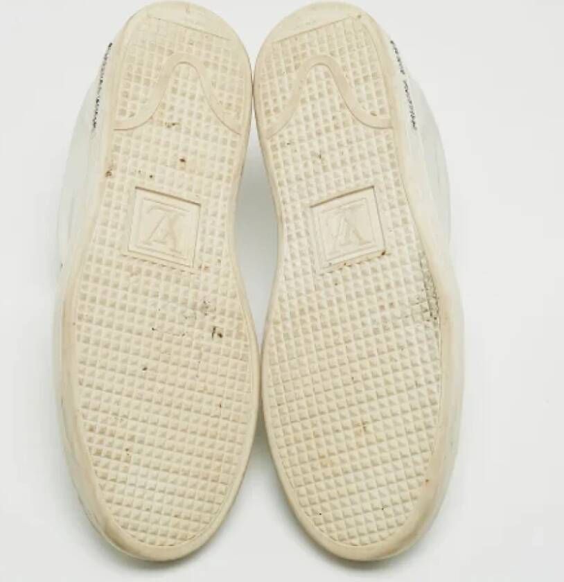 Louis Vuitton Vintage Pre-owned Fabric sneakers Gray Dames