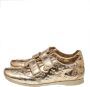 Louis Vuitton Vintage Pre-owned Fabric sneakers Yellow Dames - Thumbnail 3