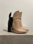 Louis Vuitton Vintage Pre-owned Leather boots Beige Dames - Thumbnail 4