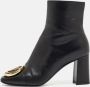 Louis Vuitton Vintage Pre-owned Leather boots Black Dames - Thumbnail 2