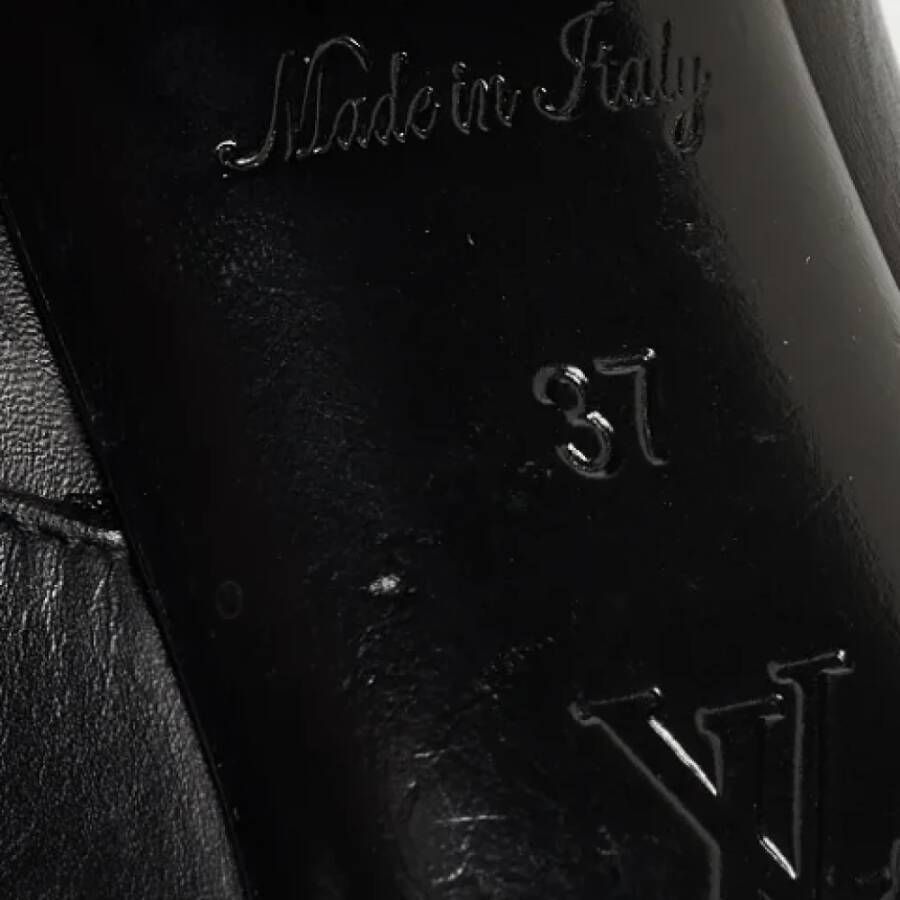 Louis Vuitton Vintage Pre-owned Leather boots Black Dames