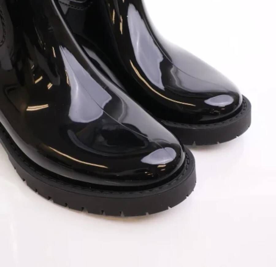 Louis Vuitton Vintage Pre-owned Leather boots Black Dames