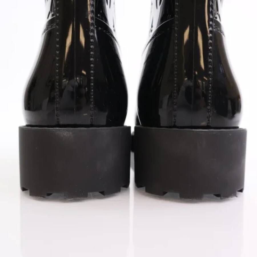 Louis Vuitton Vintage Pre-owned Leather boots Black Dames