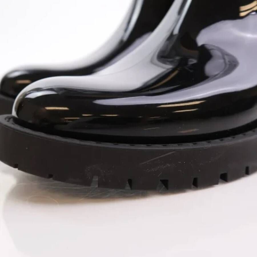 Louis Vuitton Vintage Pre-owned Leather boots Black Dames
