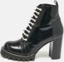 Louis Vuitton Vintage Pre-owned Leather boots Black Dames - Thumbnail 2