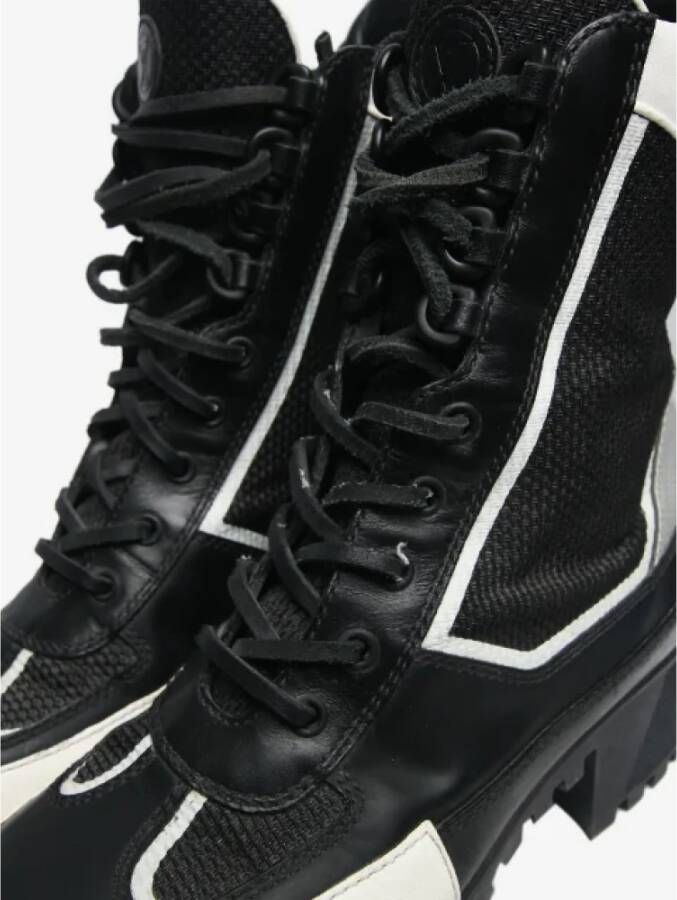 Louis Vuitton Vintage Pre-owned Leather boots Black Dames