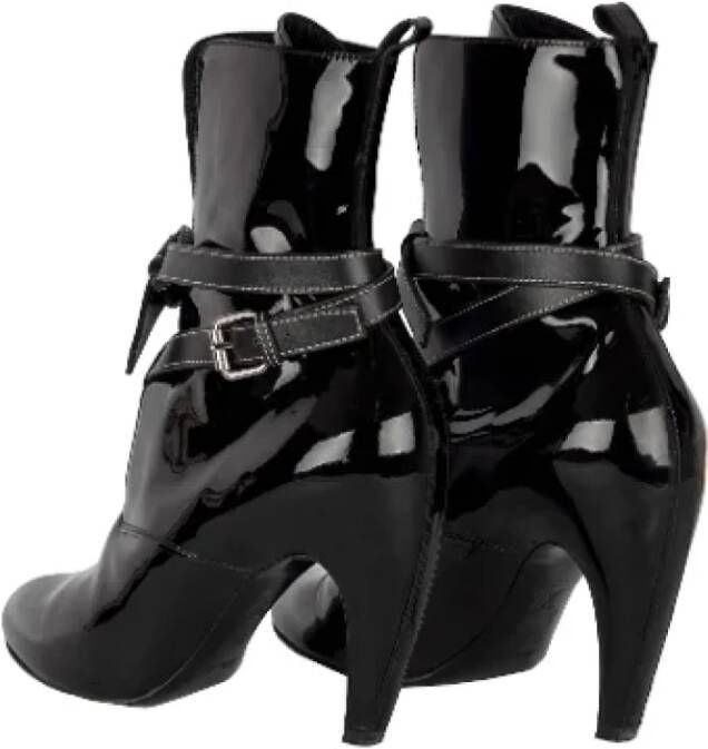 Louis Vuitton Vintage Pre-owned Leather boots Black Dames