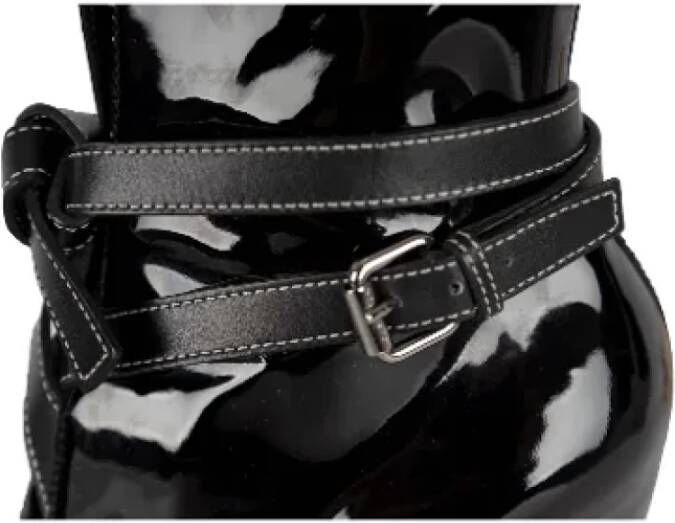 Louis Vuitton Vintage Pre-owned Leather boots Black Dames