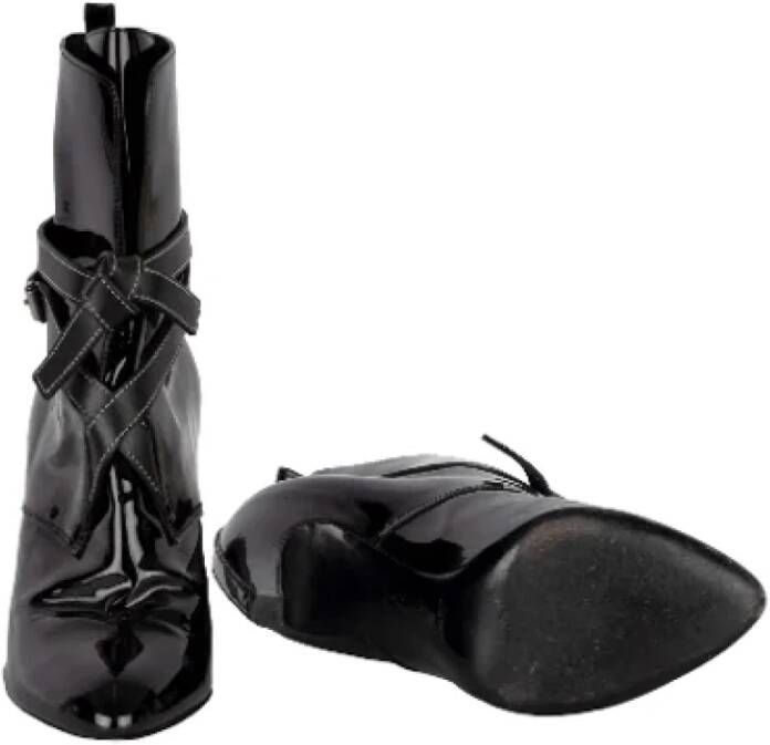 Louis Vuitton Vintage Pre-owned Leather boots Black Dames