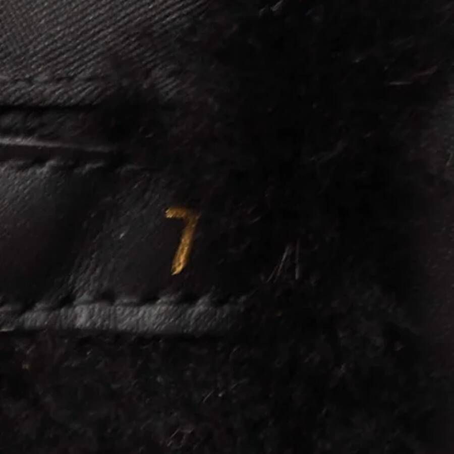 Louis Vuitton Vintage Pre-owned Leather boots Black Heren