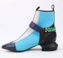 Louis Vuitton Vintage Pre-owned Leather boots Blue Dames - Thumbnail 2