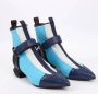 Louis Vuitton Vintage Pre-owned Leather boots Blue Dames - Thumbnail 4