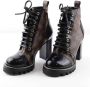 Louis Vuitton Vintage Pre-owned Leather boots Brown Dames - Thumbnail 3