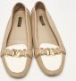 Louis Vuitton Vintage Pre-owned Leather flats Beige Dames - Thumbnail 2