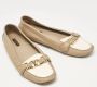 Louis Vuitton Vintage Pre-owned Leather flats Beige Dames - Thumbnail 3