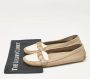 Louis Vuitton Vintage Pre-owned Leather flats Beige Dames - Thumbnail 8