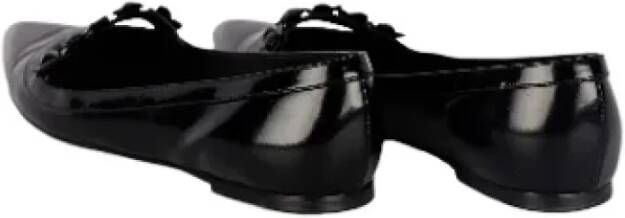 Louis Vuitton Vintage Pre-owned Leather flats Black Dames