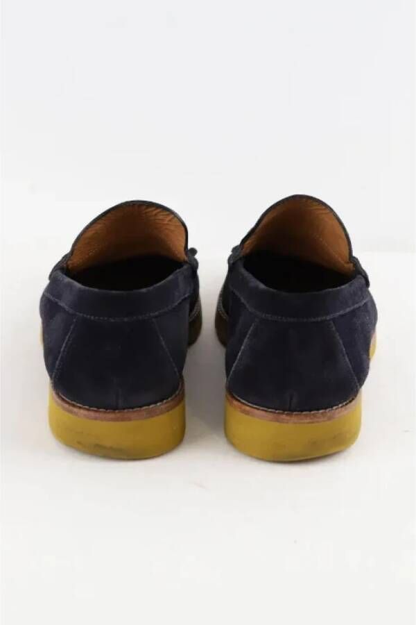 Louis Vuitton Vintage Pre-owned Leather flats Black Dames