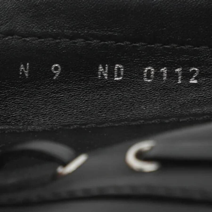 Louis Vuitton Vintage Pre-owned Leather flats Black Heren