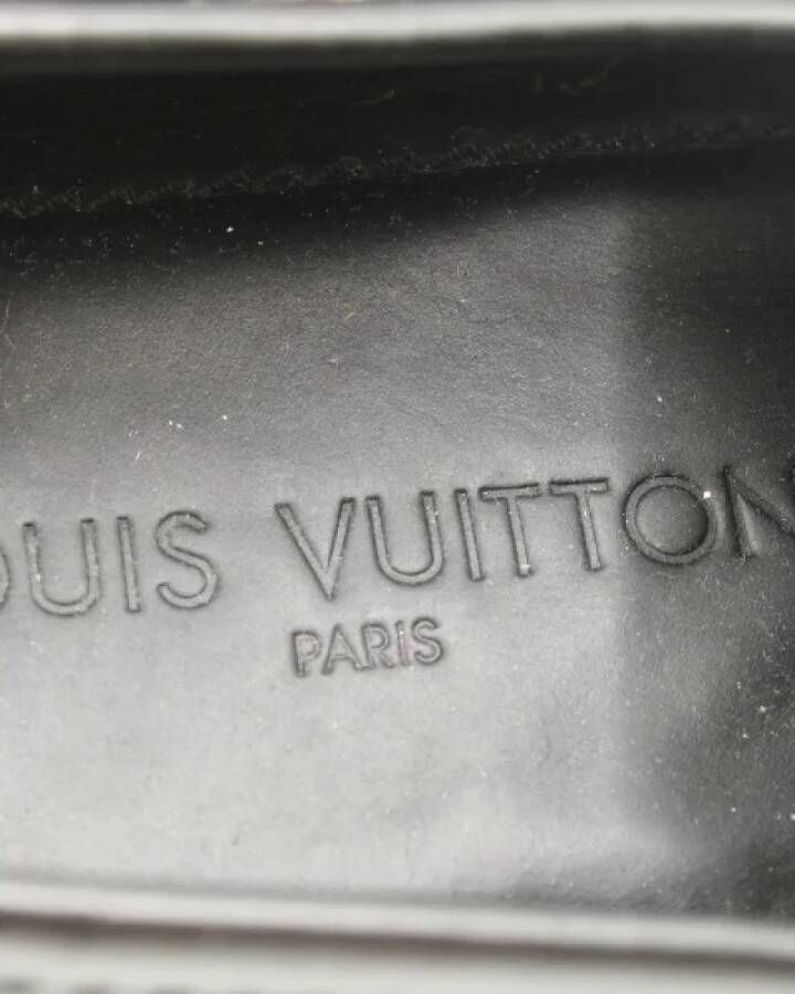 Louis Vuitton Vintage Pre-owned Leather flats Black Heren