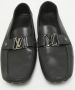 Louis Vuitton Vintage Pre-owned Leather flats Black Heren - Thumbnail 3