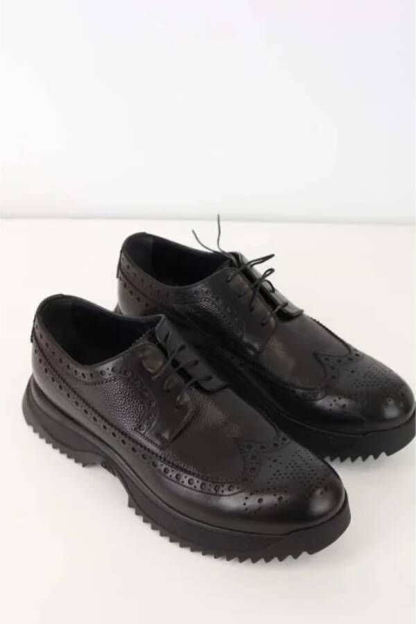 Louis Vuitton Vintage Pre-owned Leather flats Black Heren