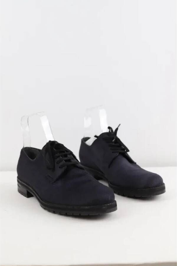 Louis Vuitton Vintage Pre-owned Leather flats Black Heren