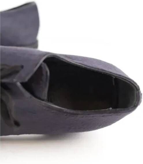 Louis Vuitton Vintage Pre-owned Leather flats Black Heren