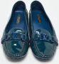 Louis Vuitton Vintage Pre-owned Leather flats Blue Dames - Thumbnail 3