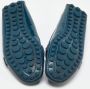 Louis Vuitton Vintage Pre-owned Leather flats Blue Dames - Thumbnail 6