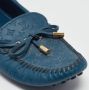 Louis Vuitton Vintage Pre-owned Leather flats Blue Dames - Thumbnail 7