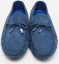 Louis Vuitton Vintage Pre-owned Leather flats Blue Heren - Thumbnail 3