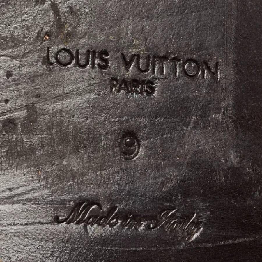 Louis Vuitton Vintage Pre-owned Leather flats Brown Heren
