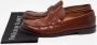 Louis Vuitton Vintage Pre-owned Leather flats Brown Heren - Thumbnail 9