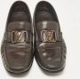 Louis Vuitton Vintage Pre-owned Leather flats Brown Heren - Thumbnail 3