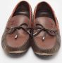 Louis Vuitton Vintage Pre-owned Leather flats Brown Heren - Thumbnail 3