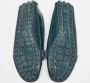 Louis Vuitton Vintage Pre-owned Leather flats Green Dames - Thumbnail 5