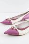 Louis Vuitton Vintage Pre-owned Leather flats Purple Dames - Thumbnail 4
