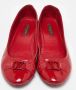 Louis Vuitton Vintage Pre-owned Leather flats Red Dames - Thumbnail 3