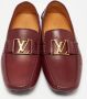 Louis Vuitton Vintage Pre-owned Leather flats Red Heren - Thumbnail 3