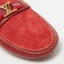 Louis Vuitton Vintage Pre-owned Leather flats Red Heren - Thumbnail 7