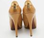 Louis Vuitton Vintage Pre-owned Leather heels Beige Dames - Thumbnail 5