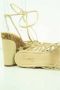 Louis Vuitton Vintage Pre-owned Leather heels Beige Dames - Thumbnail 4